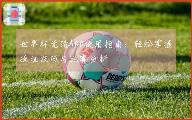 世界杯竞猜App使用指南，轻松掌握投注技巧与比赛分析