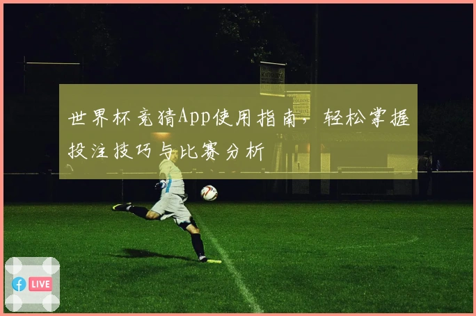 世界杯竞猜App使用指南，轻松掌握投注技巧与比赛分析