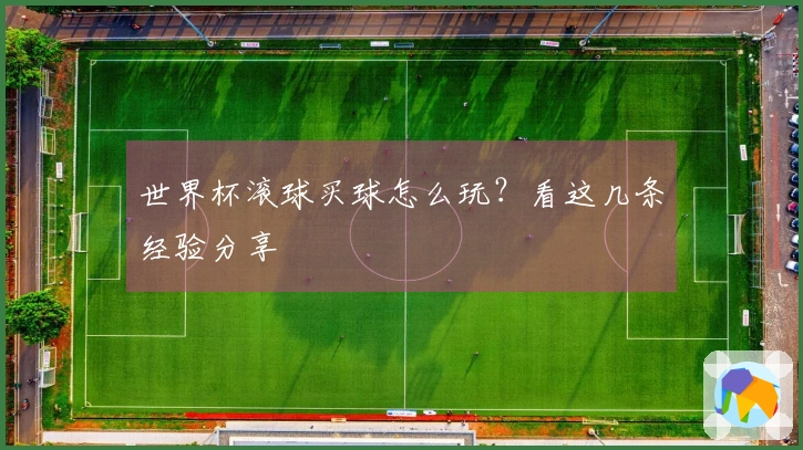 世界杯滚球买球怎么玩？看这几条经验分享